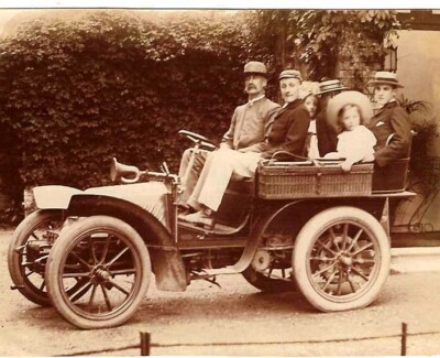 Chilton’s Rector at the wheel