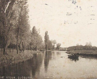 River Stour – approaching Friars Meadow