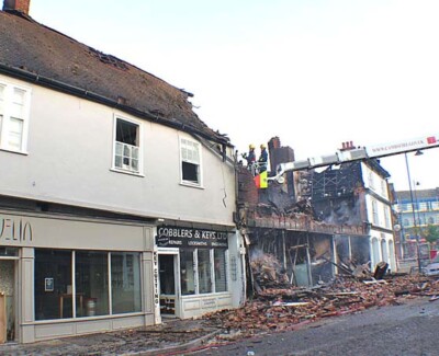 Market Hill fire