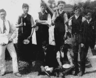 Church Lads Brigade in camp
