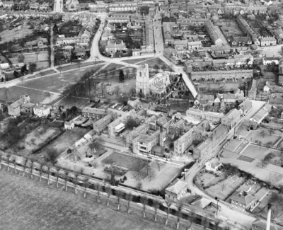 Walnuttree from the air