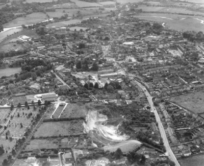 Sudbury from the air 1963